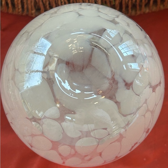 Vintage Hand Blown Iridescent Perfume Bottle - Picture 4 of 5